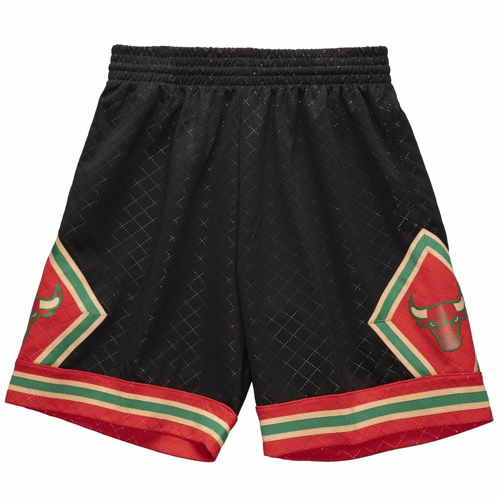 🆕 Mitchell & Ness Chicago Bulls 1997-98 Neapolitan Swingman Shorts 'Last Dance'